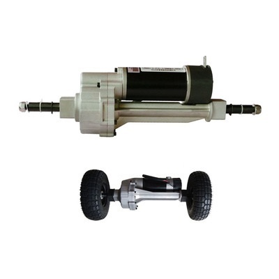 24v electric motor waterproof rear drive axle used for four or three wheel electric vehicle