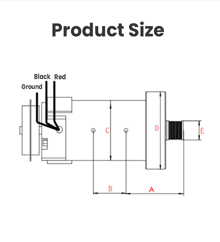 1hp 1.5hp 2hp 2.5hp 3hp 4hp 180v 380v permanent magnet dc treadmill motor for treadmills