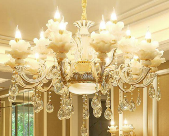 Large Crystal Lighting Fixtures led Pendant Lights Decorative modern crystal Chandeliers