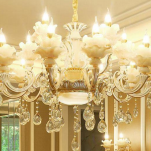 Large Crystal Lighting Fixtures led Pendant Lights Decorative modern crystal Chandeliers