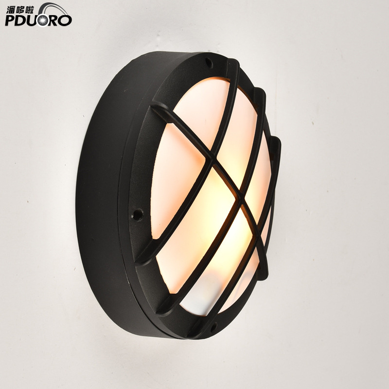 Ceiling Mount Bulkhead LED Light Oval Round Square Outdoor LED Ceiling Light