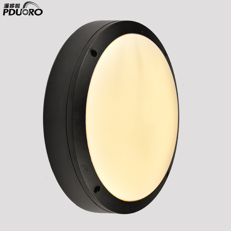 Ceiling Mount Bulkhead LED Light Oval Round Square Outdoor LED Ceiling Light