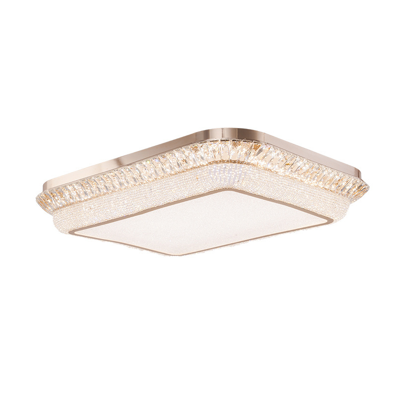 Factory 110- 240V Restaurant Direct Modern Flush Mount Crystal lighting Led ceiling lamp