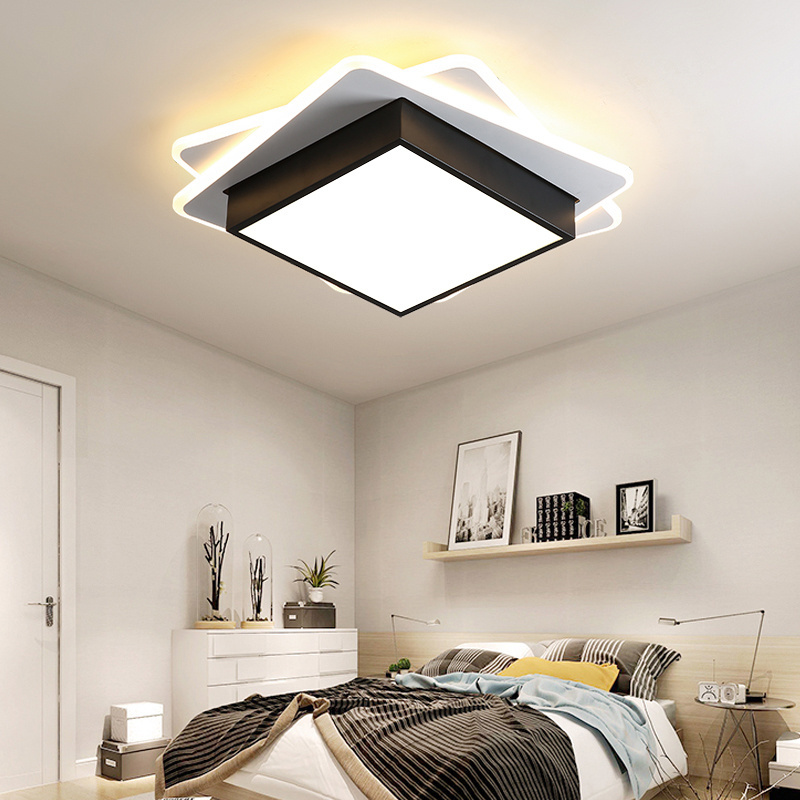 Contemporary Home Bedroom Decorative Design Surface Mounted 64W 144W Dimming Lamp Fixture Modern LED Ceiling Light