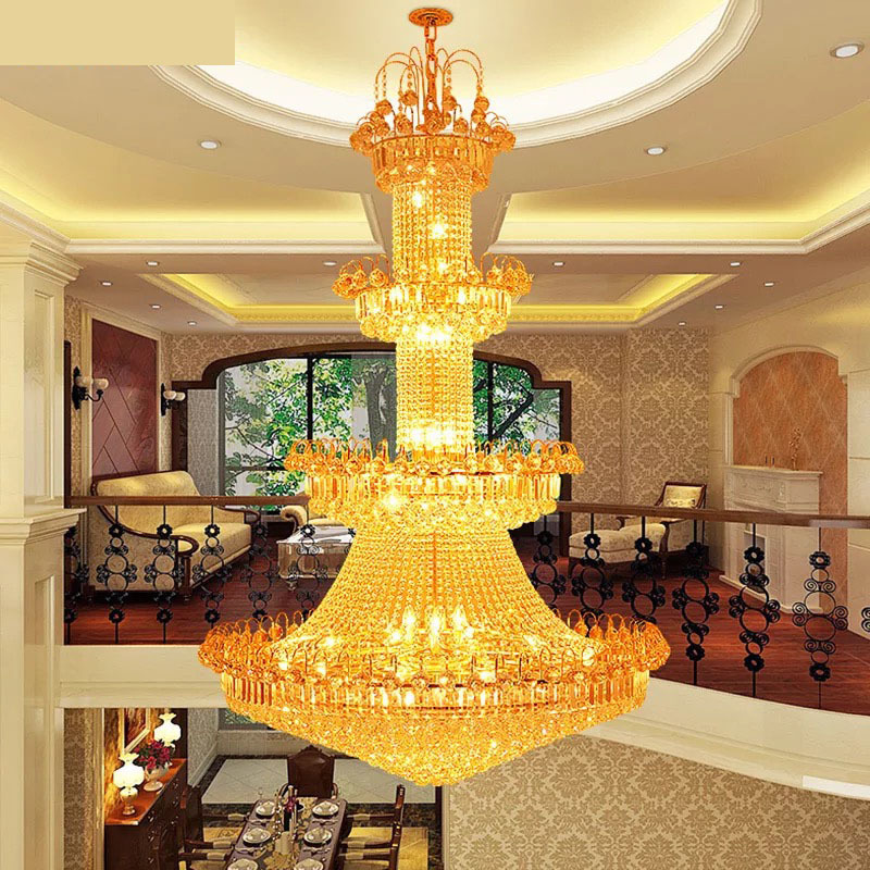 Home Hotel Living Room Decoration Clear Glass Tube Chrome Metal Modern Luxury Chandelier Pendant Light