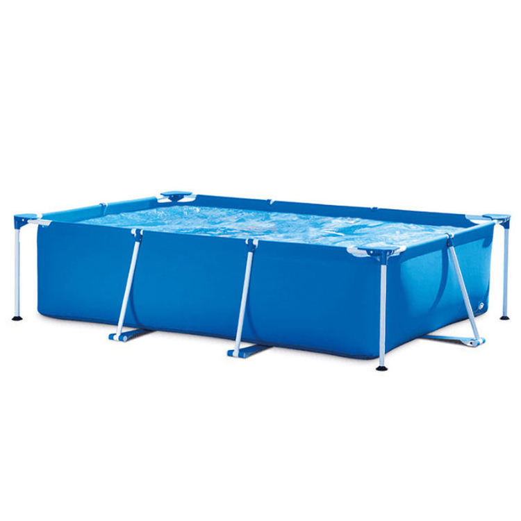 High Quality Square Steel Frame Outdoor Family PVC Inflatable Foldable Swimming Pool