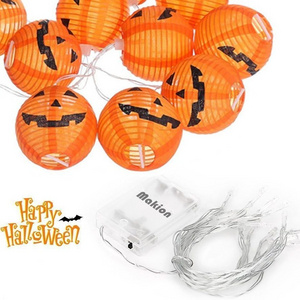 Jack O Lanterns Pumpkin String Lights ,  Orange Halloween Lanterns String Lights,Halloween Lantern String Lights