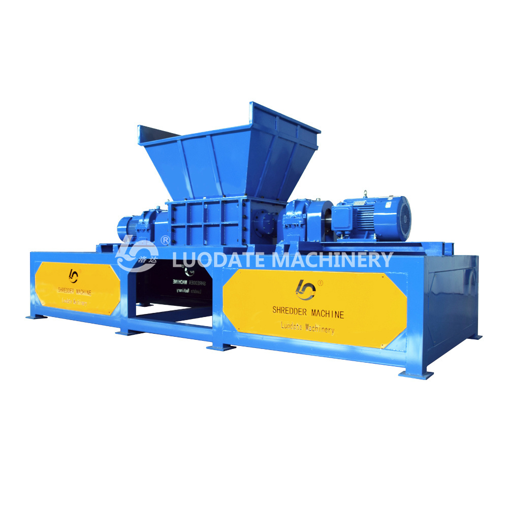 Tire recycling equipment prices / car tire shredder to make crumb rubber / tyre recycling machine small plastic shredder