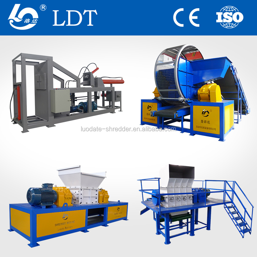 High quality Tire grinding mill/tire shredding machinery production line/ tire cutting waste rubber recycling production line