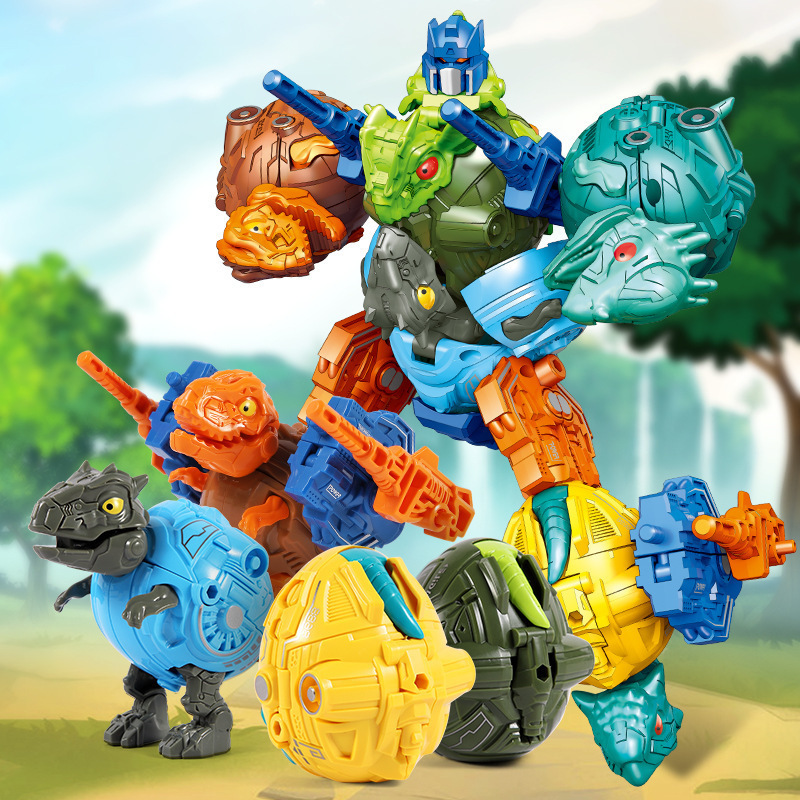 Diy Construction Build Set Educational Stem Gifts Disassembly Dinosaur Robot Assemble Toys For Children