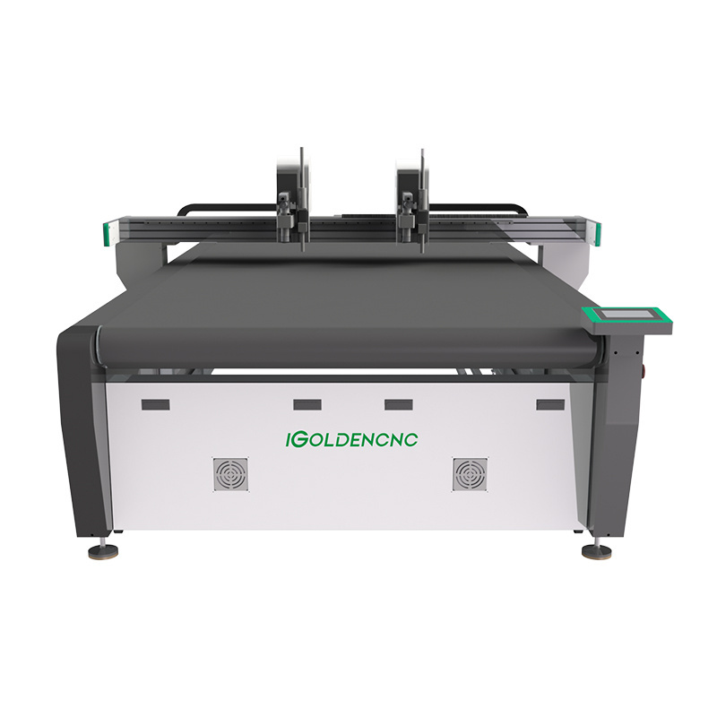 flatbed plotter cutting machine pcv carton car film cutting machine with two cutter tool