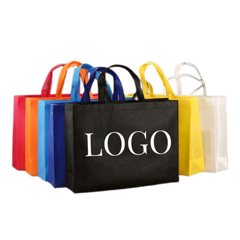 Factory Price High Quality Promotional Pp Reusable Eco-friendly Advertising Tote Non Woven Shopping Bag