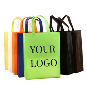 Factory Price High Quality Promotional Pp Reusable Eco-friendly Advertising Tote Non Woven Shopping Bag