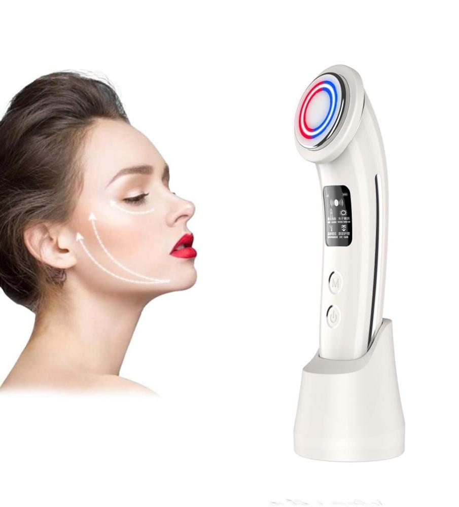 RF Multifunctional Face Lift Anti Aging Skin Rejuvenation Device Home Beauty Equipment 600-1100nm 10min UK,EU