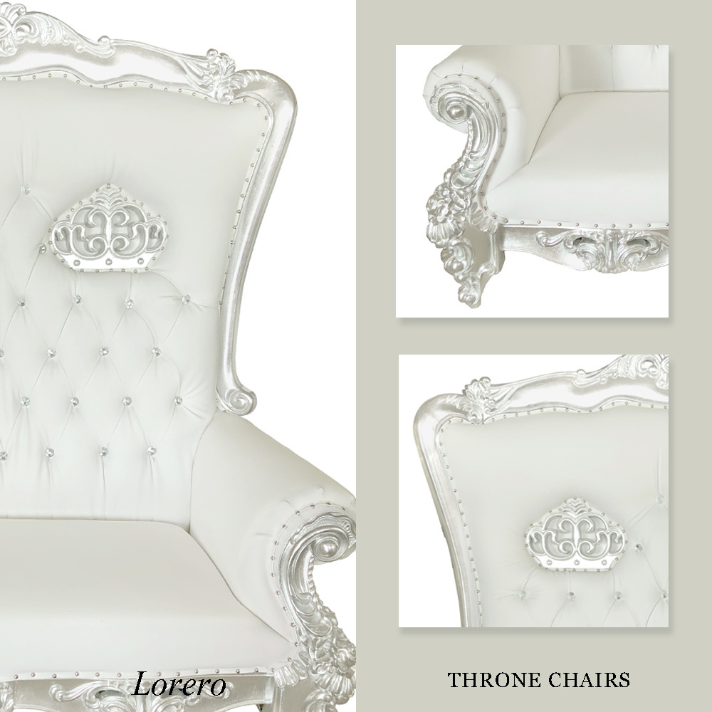 Luxury loveseat  throne chair for weeding