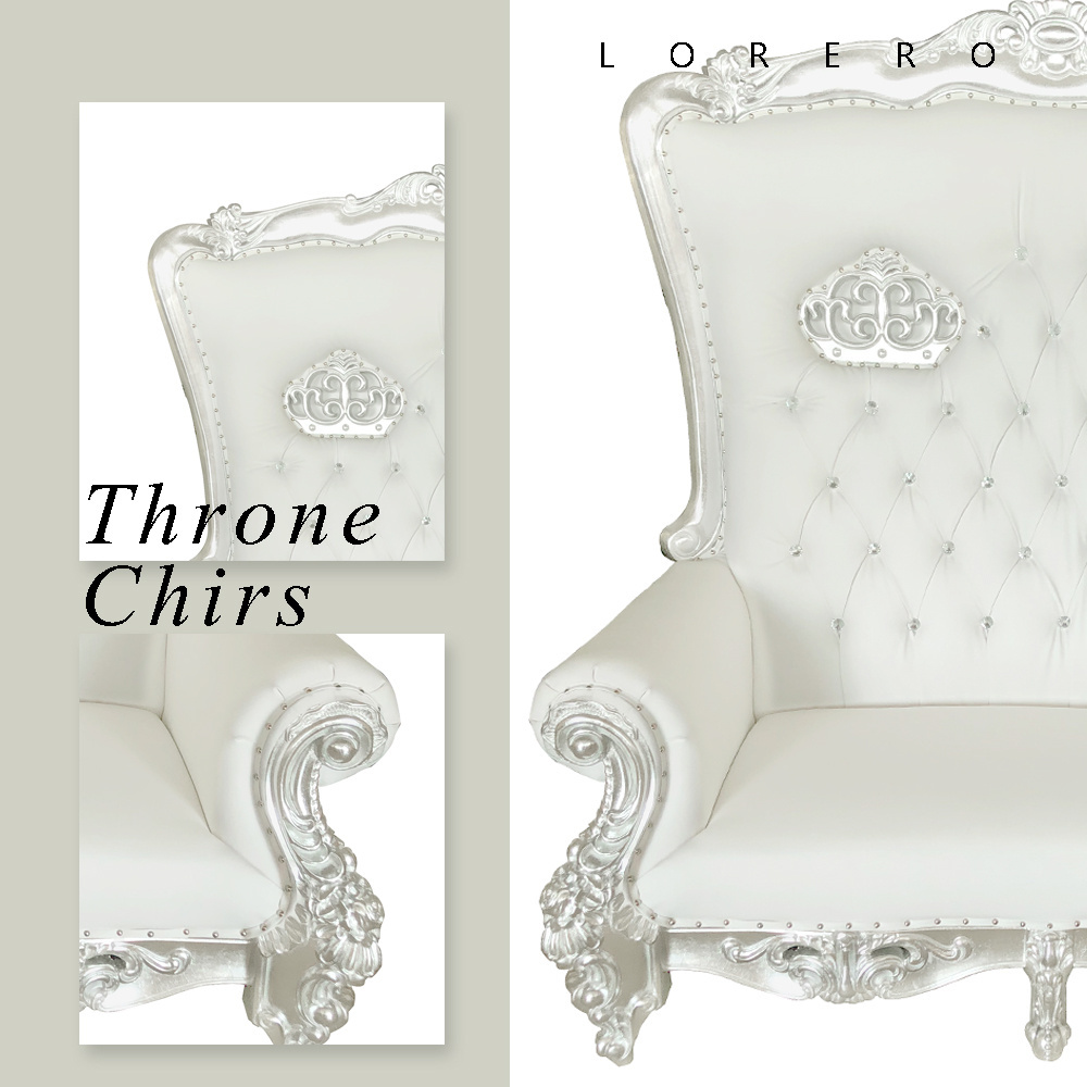 Luxury loveseat  throne chair for weeding