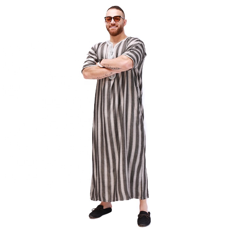 Wholesale Thobe Thoube Thawb Jubbah kandora moroccan kaftan for men