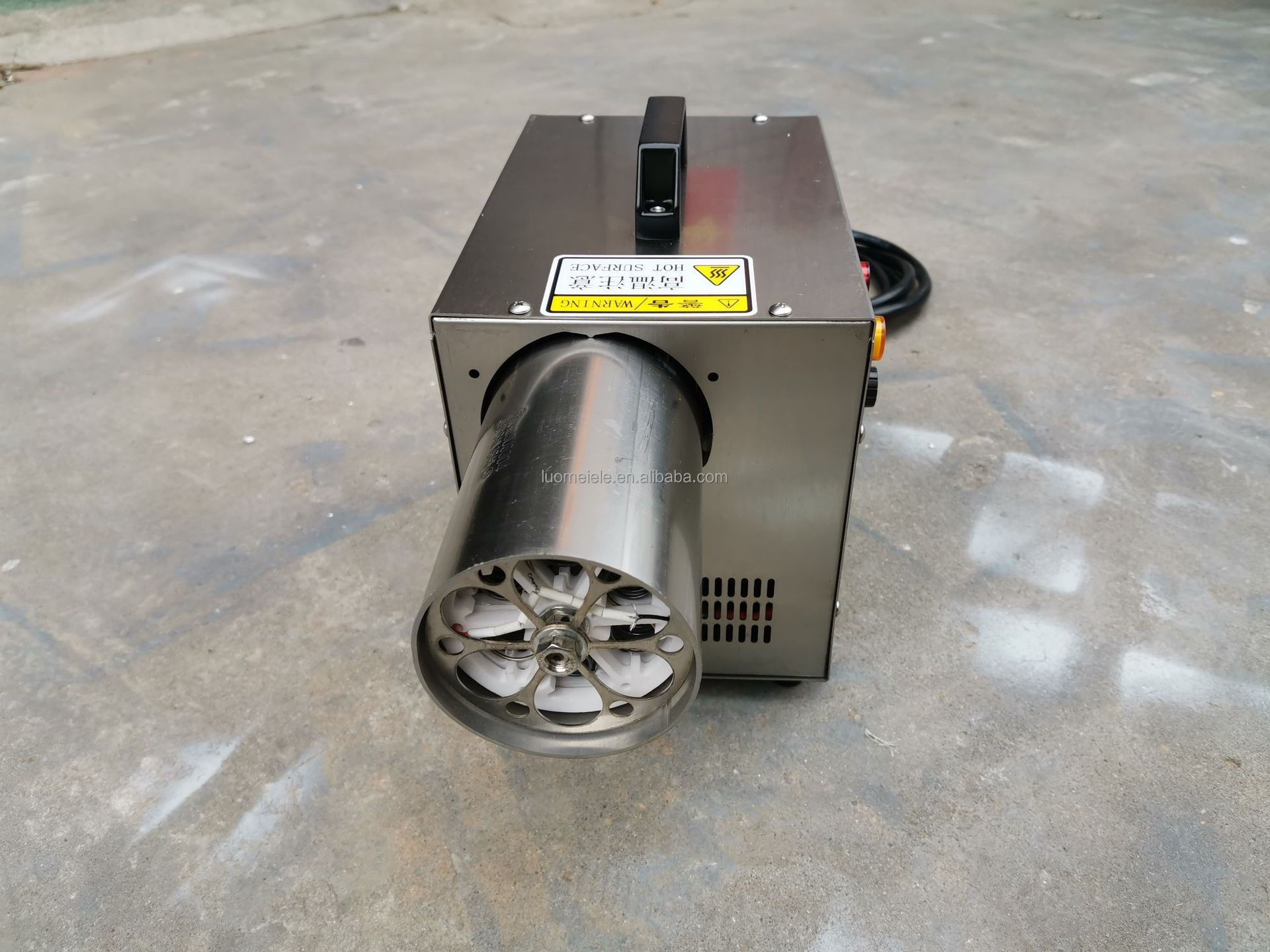 Air Tubular Heating Fan Blower Warm Air Heater Dryer Industrial Air Heater