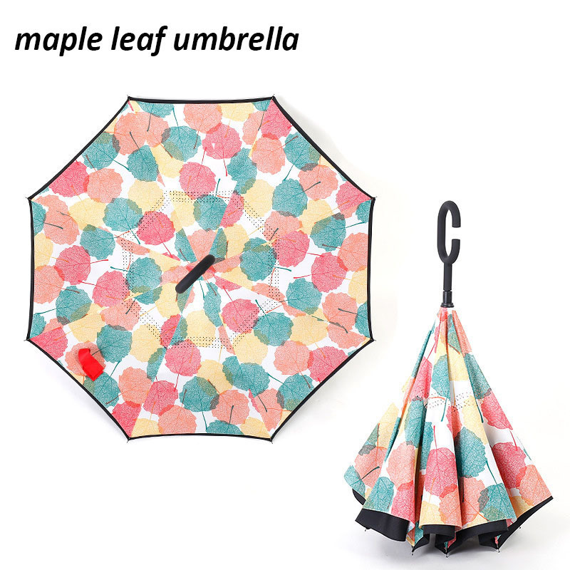 Wholesale solar straight sun umbrella promotional manual flower umbrella with logo reversible umbrellas for the rain