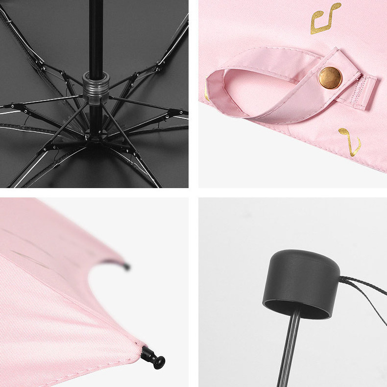 Wholesale 5 folding pocket mini umbrellas outdoor parasols umbrella for the rain foldable sun uv capsule umbrella