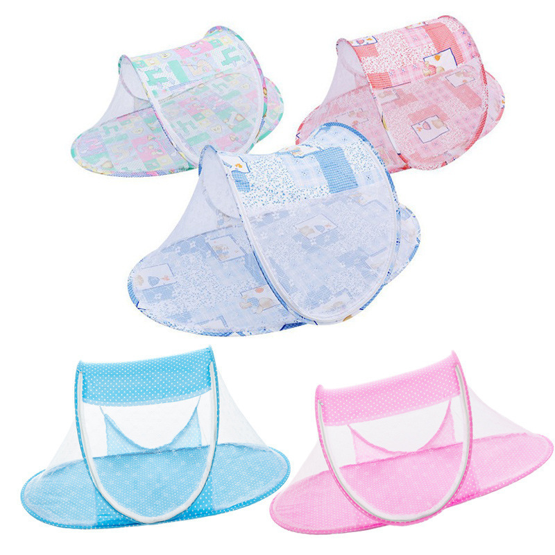 Wholesale foldable baby nets mosquito portable boat shape types of round mosquito nets& bed canopy for babies