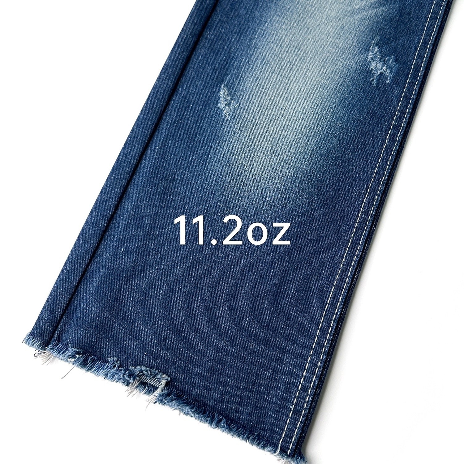 In stock competitive price pants fabric 12oz denim fabric blue jeans fabric for denim luggage factory with wholesale