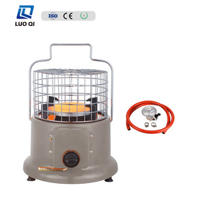 High quality 2 in 1 mini Outdoor Gas Stove camping mobile gas infrared heater Portable type thick protective net gas heater