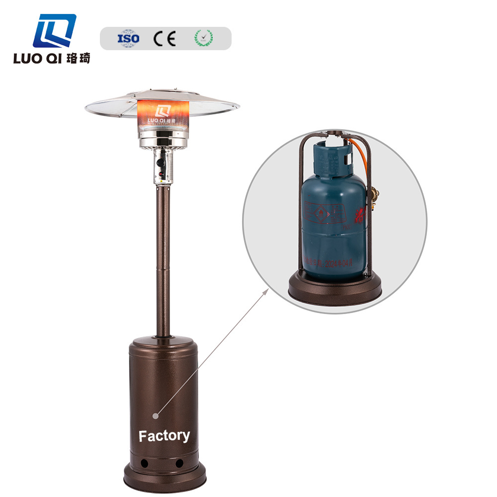 2024 Commercial Spray Umbrella Gas Heater Shape High Power 45000BTU Gas Outdoor Heater CE Patio Gas Heater For Gardent