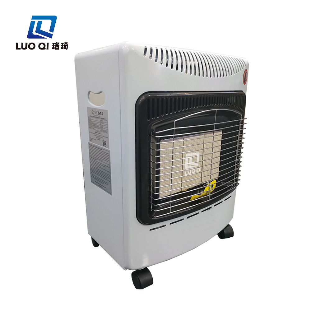 Excellent Quality gas heater for bedroom thick protective net propane Mini mobile indoor gas heater with CE