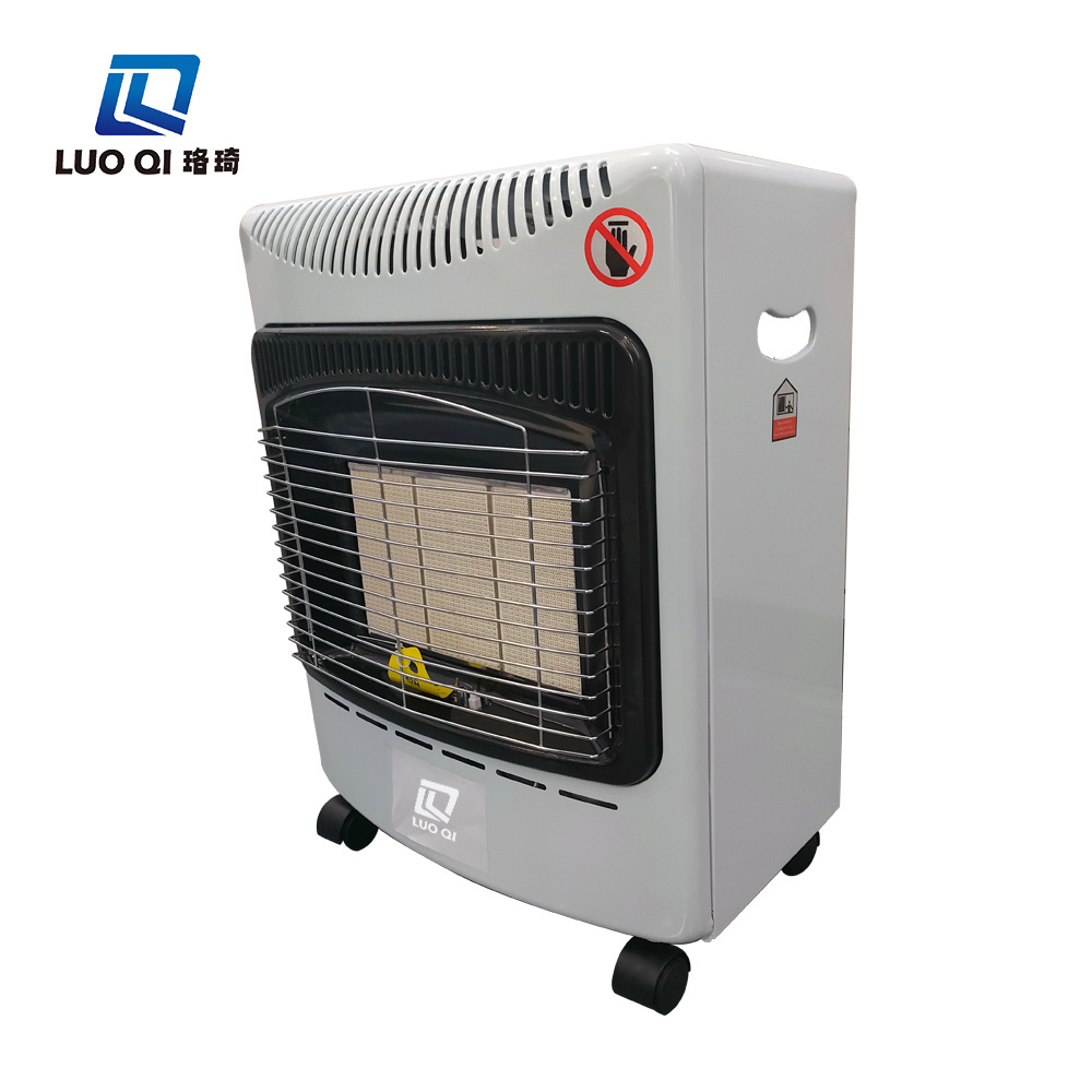 Excellent Quality gas heater for bedroom thick protective net propane Mini mobile indoor gas heater with CE