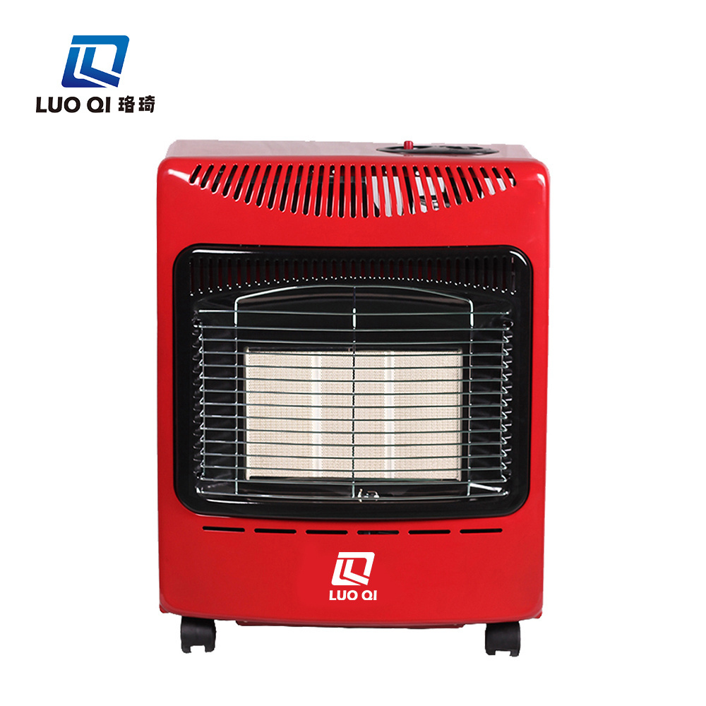 Excellent Quality gas heater for bedroom thick protective net propane Mini mobile indoor gas heater with CE