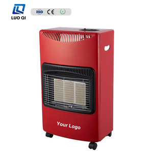 Good quality easily assembled cheap portable best price gas room heatea copper valve body iron coating gas heater