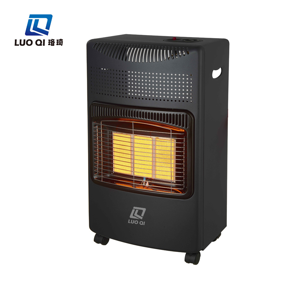 Good quality easily assembled cheap portable best price gas room heatea copper valve body iron coating gas heater