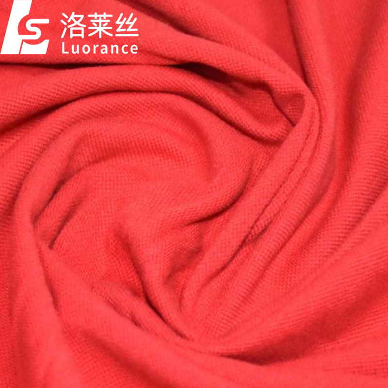 wholesale cotton double pique knitted fabric