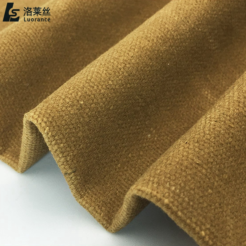 High Quality Heavy waterproof 12oz waxed cotton canvas fabric for bags and luggage