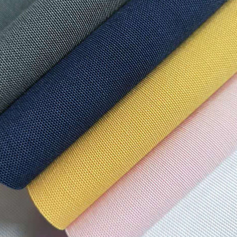 Waterproof 600D plain Polyester canvas 6x6 PVC Oxford Fabric for Tent Bags