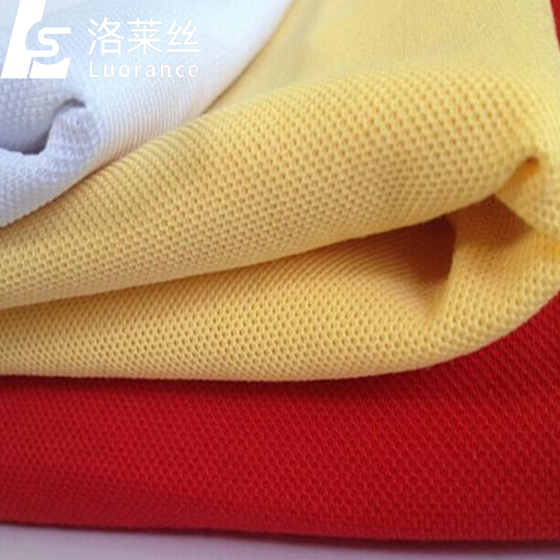 wholesale cotton double pique knitted fabric