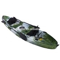 3 person (2+1)kayak sit on top fishing plastic family kayak LLDPE