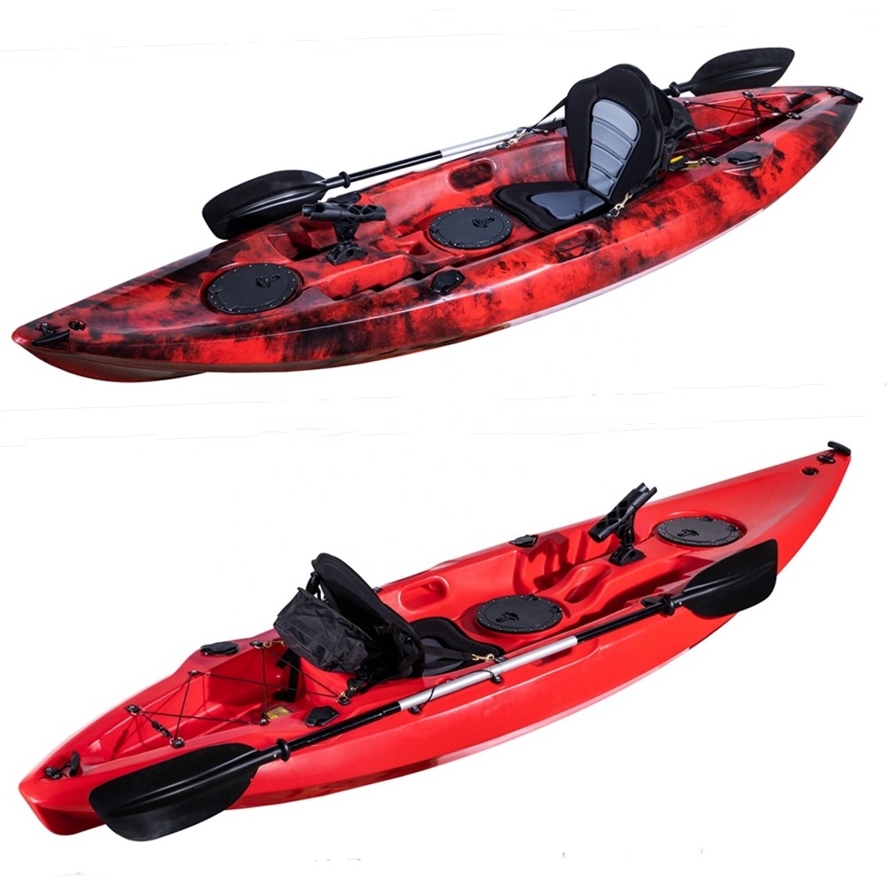 LSF Kayak Factory 10ft one person single 2020 new fishing kayak boat with kayak accessories manufacturers