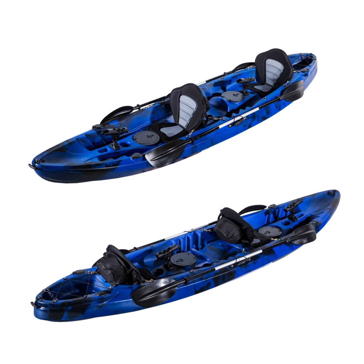 3 person Sit on top fishing kayaks for family