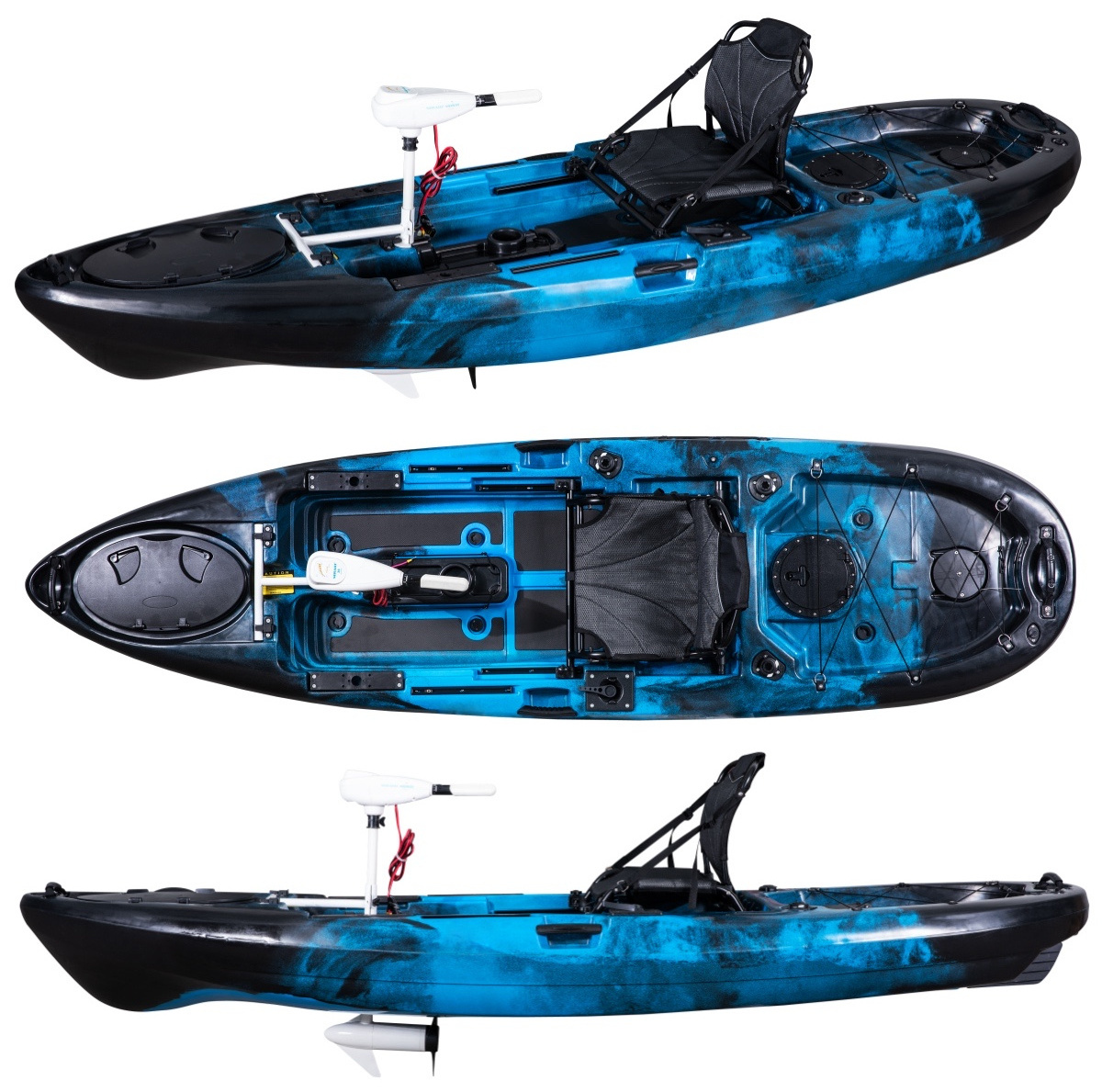 LSF  popular Motor Kayak With Electric Trolling Motor fishing kayak