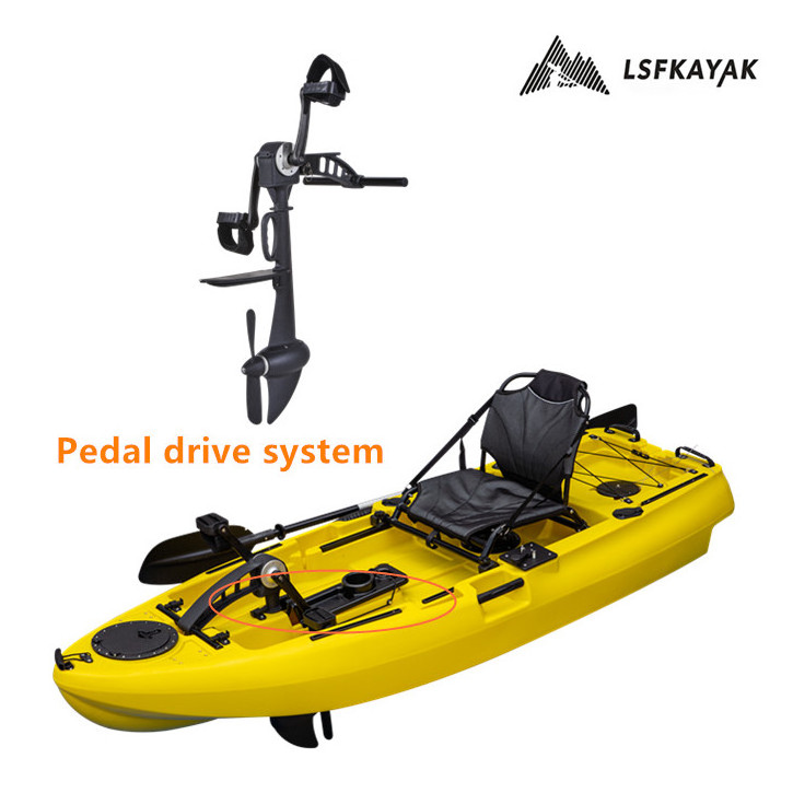 LSF new style  mini fishing kayak 8ft foot pedal boat