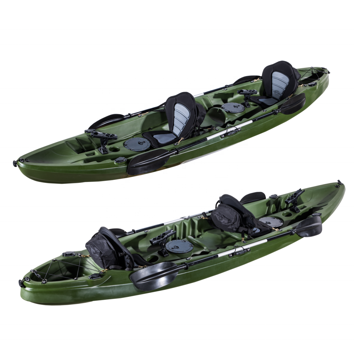 3 person Sit on top fishing kayaks for family