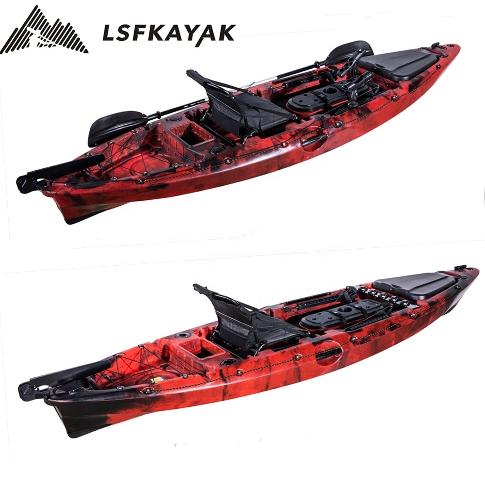 LSF Kayak Factory 10ft one person single 2020 new fishing kayak boat with kayak accessories manufacturers