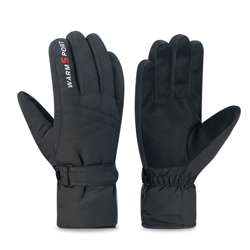 Winter Waterproof Ski Gloves Warm Lining windproof Snowmobile Touch Screen Motorcycle Snow Heated sports Racing Glove