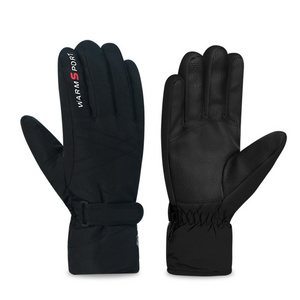 Winter Waterproof Ski Gloves Warm Lining windproof Snowmobile Touch Screen Motorcycle Snow Heated sports Racing Glove