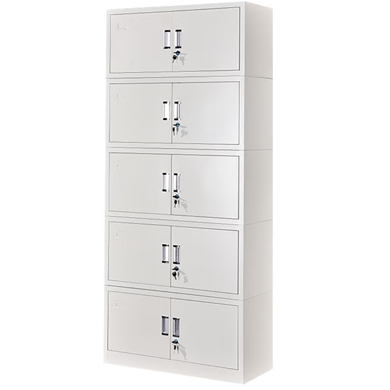 Hot sale Split five-section filing cabinet custom factory office steel locker filing cabinet