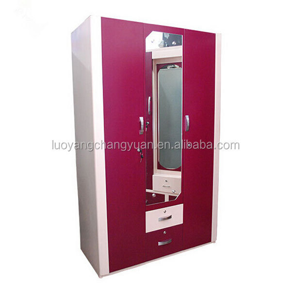 Popular design fashionable stainless steel cupboard for clothes