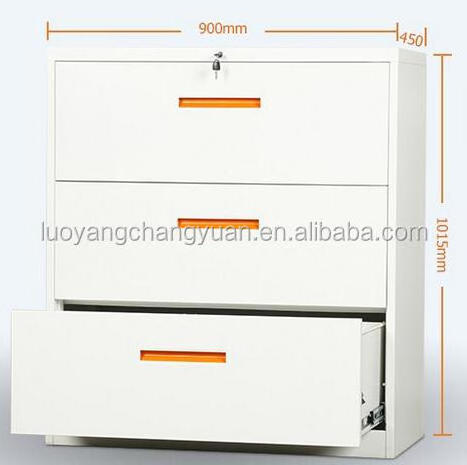 godrej 3 drawer steel filing cabinet/cabineet locking drawer safe/A3 lateral filing cabinet