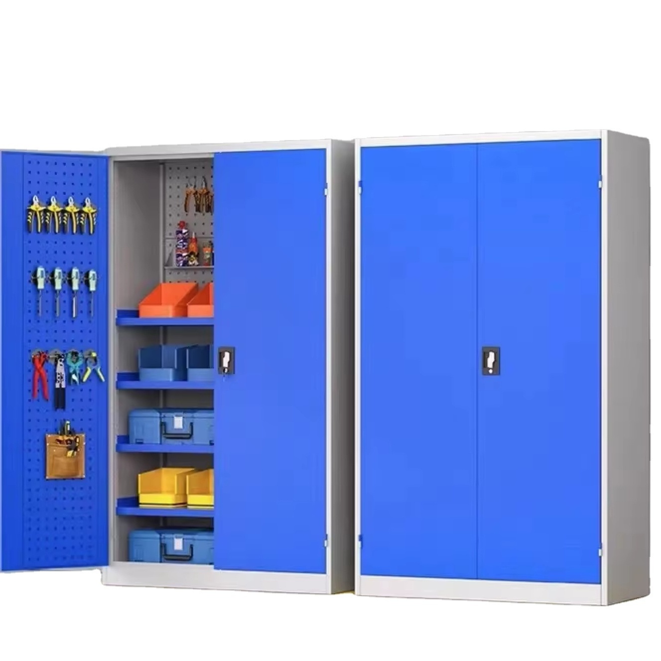 Steel tool locker Hardware power tool workshop Garage locker